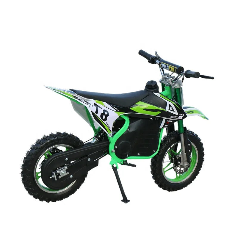 2023 Hot Sale Wear Resistance Fat Wheels 36V 500 Watt Mini Electric Dirt Bike Adult Off-road Motorcycles