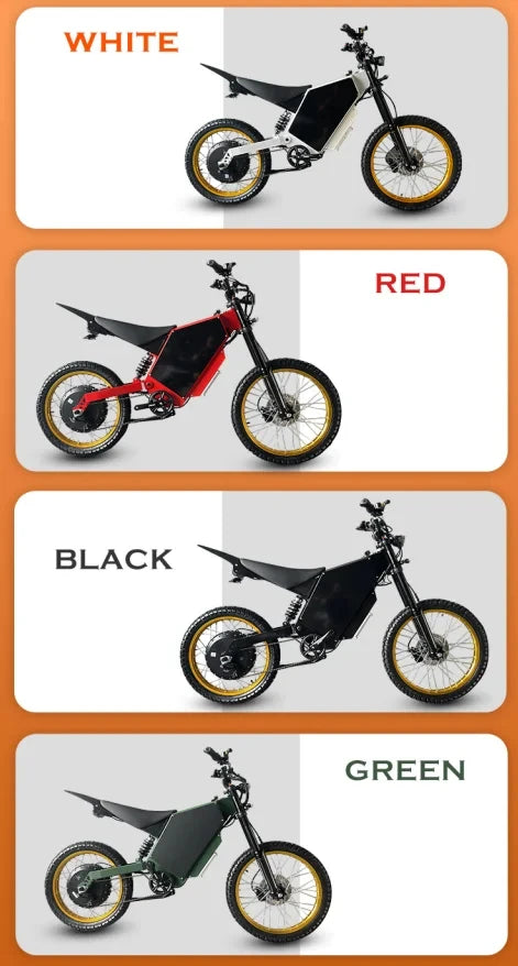 Rerode R1 Powerful 72V Cenrtal Motor E Ride Pro 2.0 120KM Long Range Mountain Road Electric Dirt Bikes 8000W Ebike For Adults