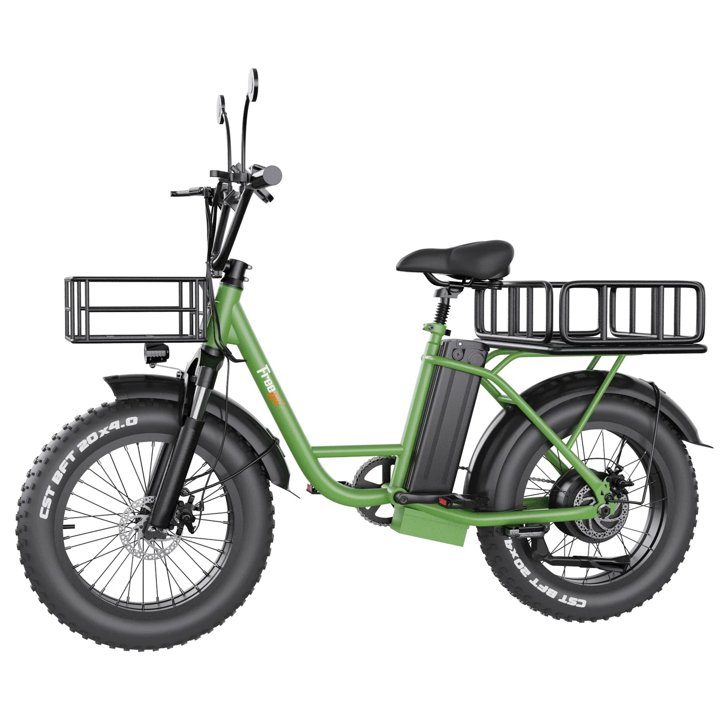 Wholesale Cargo Ebike 1000W Long Range City Ebike Fat Tire Electric Delivery Bike E Bicycle