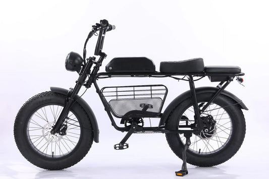 Super73 Snowy Bike 20 inch Electric Bicycle National Standard Beach Lithium Battery Retro Power Cycle