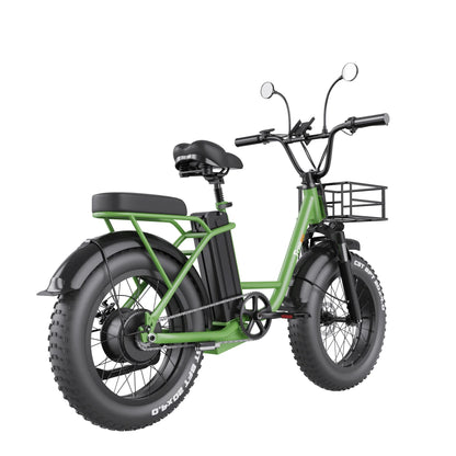 Wholesale Cargo Ebike 1000W Long Range City Ebike Fat Tire Electric Delivery Bike E Bicycle