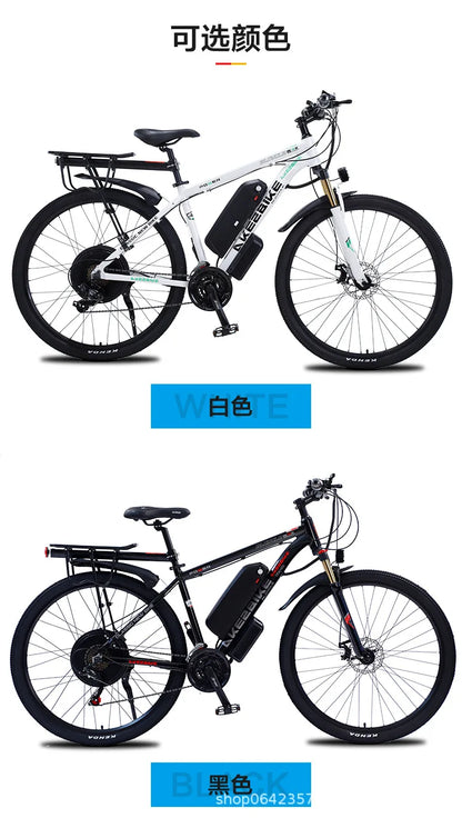 Bike 29 Inch Electr 48V1000W Adult Ebike Battery Fat Tire Snow E-bike Men Mountain Bike