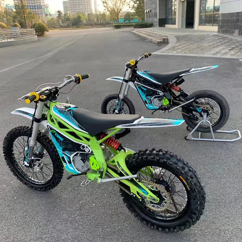 Electric Hybrid Motorbike Strong Power 12KW Fat Tire Electric Dirt Bike Wholesale Hydraulic Disc Brake E Motorcycle For Sale