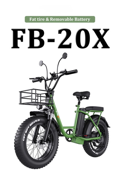 Wholesale Cargo Ebike 1000W Long Range City Ebike Fat Tire Electric Delivery Bike E Bicycle