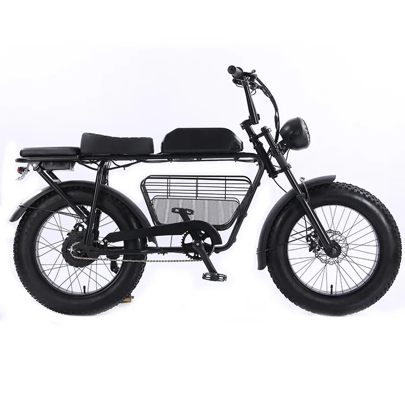 Super73 Snowy Bike 20 inch Electric Bicycle National Standard Beach Lithium Battery Retro Power Cycle