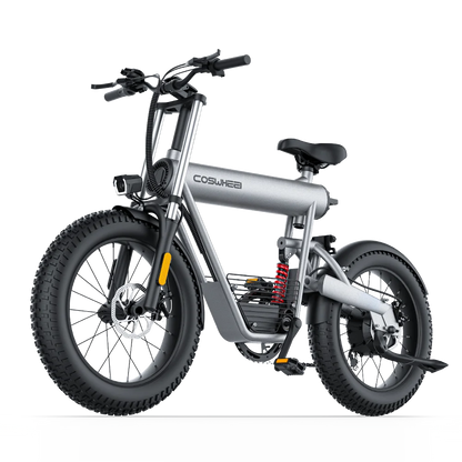 Coswheel T20 20inch Electric Bike Equipped With 1500W 48V Lithium Battery Off-road Mountain Electric Bike Adults ebike