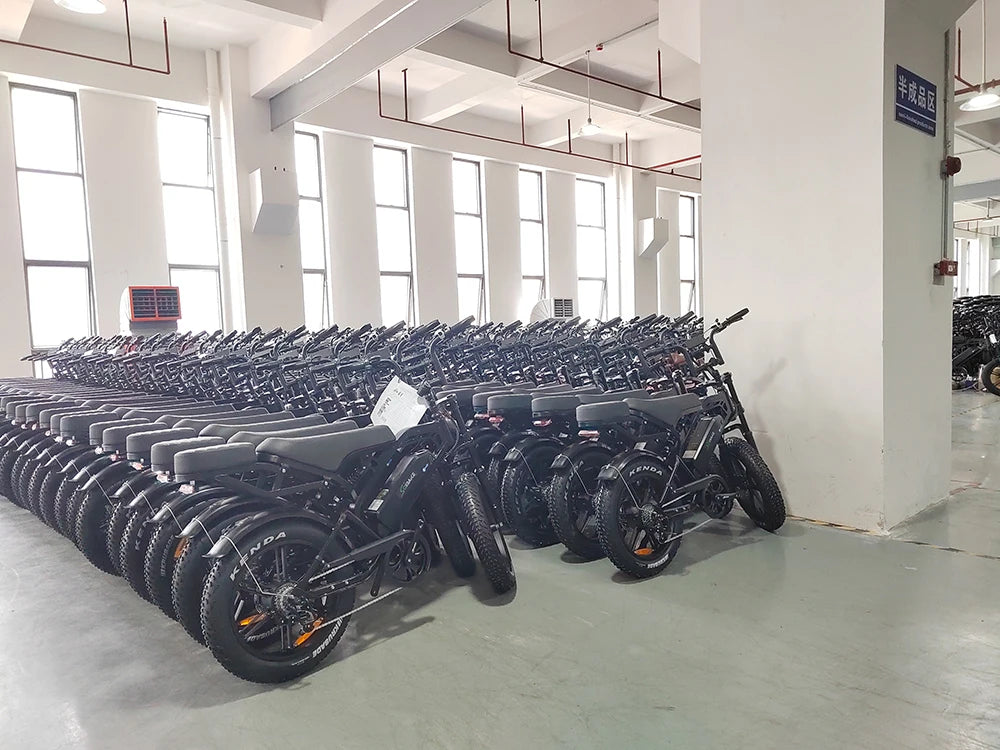 V20 Pro Electric Bike 500W Motor, 20'' Fat Tire Ebikes 48V 15AH, 7-Speed Double Suspension & Hydraulic Brakes Electric Bicycle