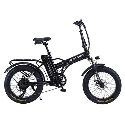 Long Range Dual Battery 20" Fat Tire Adult Mountain Electric Folding Bicycle Bike With 350w 500w 1000w Motor Folding E Bike 500w