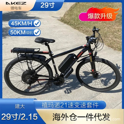 Bike 29 Inch Electr 48V1000W Adult Ebike Battery Fat Tire Snow E-bike Men Mountain Bike