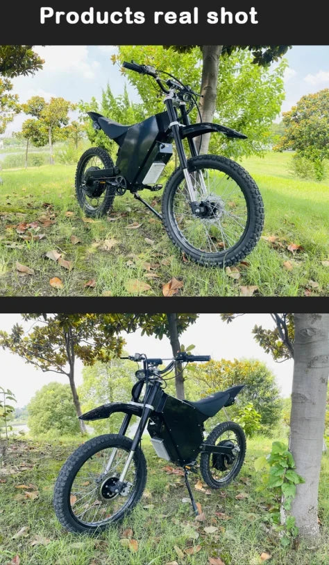 Rerode R1 Powerful 72V Cenrtal Motor E Ride Pro 2.0 120KM Long Range Mountain Road Electric Dirt Bikes 8000W Ebike For Adults