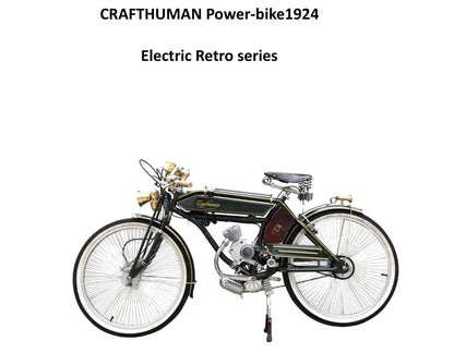 1924 Craftsman 26inch Vintage Electric Bicycle Retro Booster Power-Assisted Electric Bike Bicycle Accessories