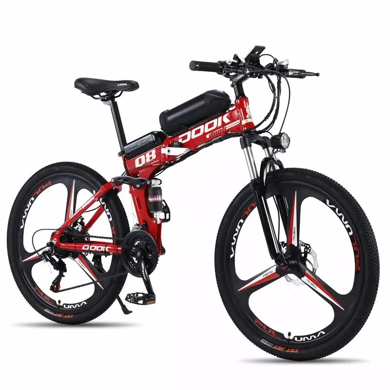 Long Range Dual Battery 20" Fat Tire Adult Mountain Electric Folding Bicycle Bike With 350w 500w 1000w Motor Folding E Bike 500w