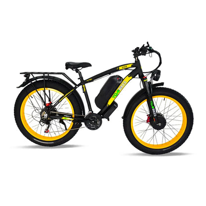 3000W Electric Bike Dual Motor,60KM/H Dual Drive Electric Bike Fat ,Electric Motorcycle Hydraulic Brake,ebike Electric Bicycle