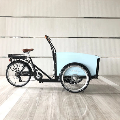 Electric 250W/500w Adult Tricycle with Open Cargo Box 36V/48v Cargo Bike